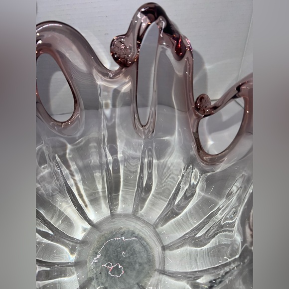 🌟🌟 Murano Glass Vase Made in Italy Hx9”, Dx8” - Picture 7 of 11